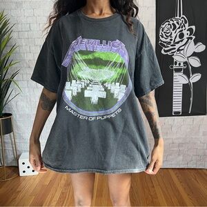 Metallica Vintage Wash Master Of Puppets Shirt